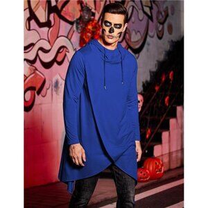 🔥 Trendy & Stylish Hooded Poncho Cloak – Lightweight Long Sleeve Cape Hoodie